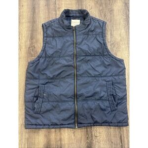 Original Weatherproof VINTAGE Men's Puffer Fleece Lined Vest Jacket Size XXL